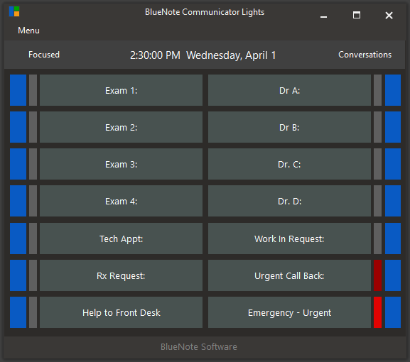 Light Panel for Vet Compact
